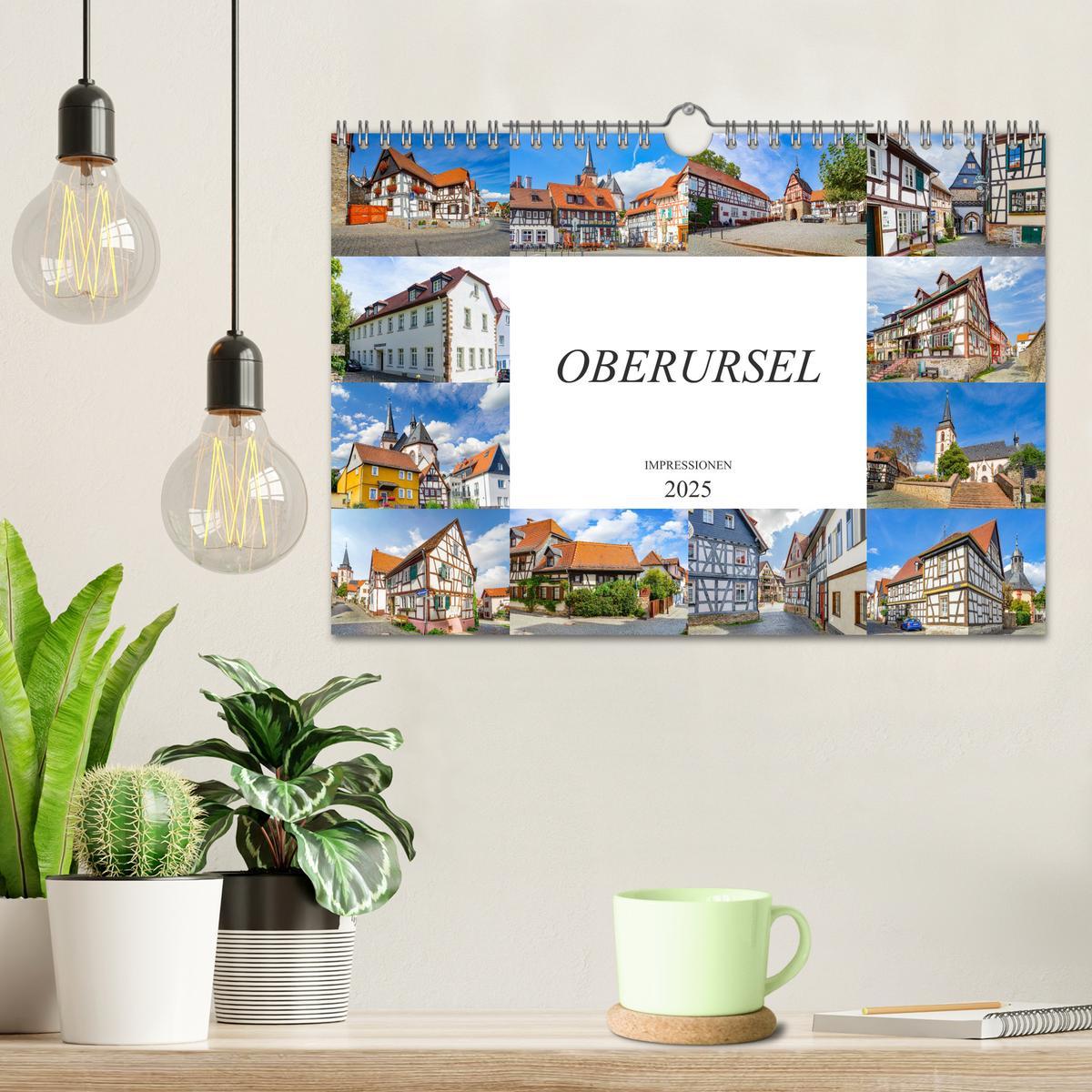 Bild: 9783435181179 | Oberursel Impressionen (Wandkalender 2025 DIN A4 quer), CALVENDO...