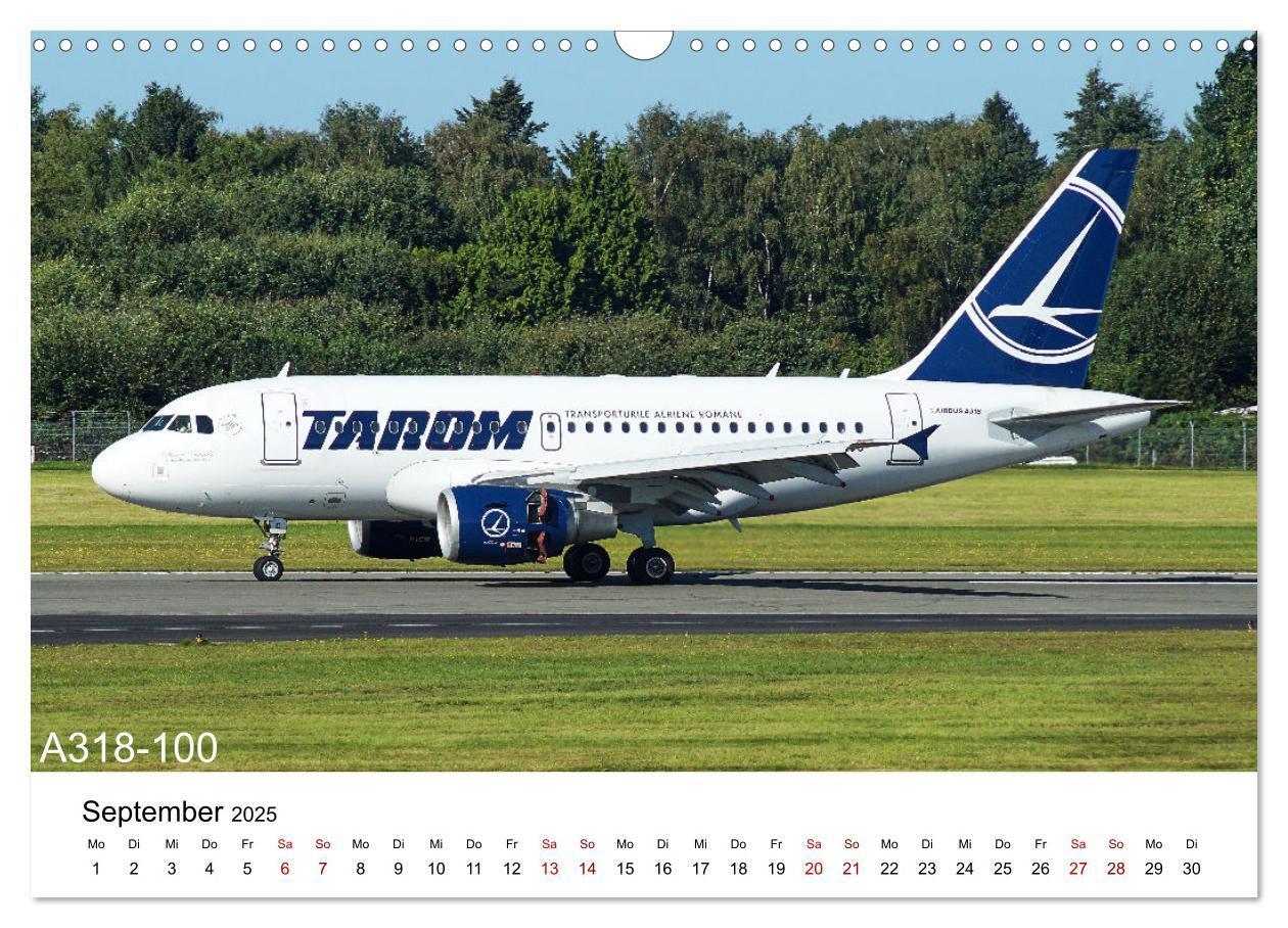 Bild: 9783383969768 | Flugzeuge von Airbus (Wandkalender 2025 DIN A3 quer), CALVENDO...