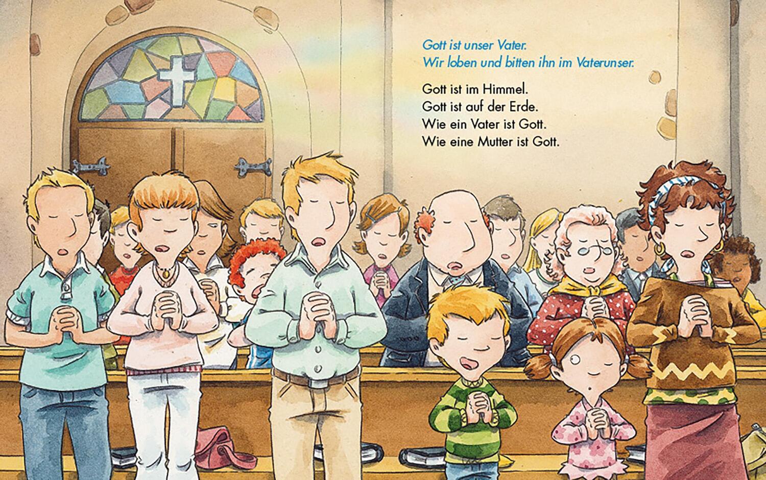 Bild: 9783451716973 | Komm mit in die Kirche (Pappbilderbuch) | Mein Kindermessbuch | Buch