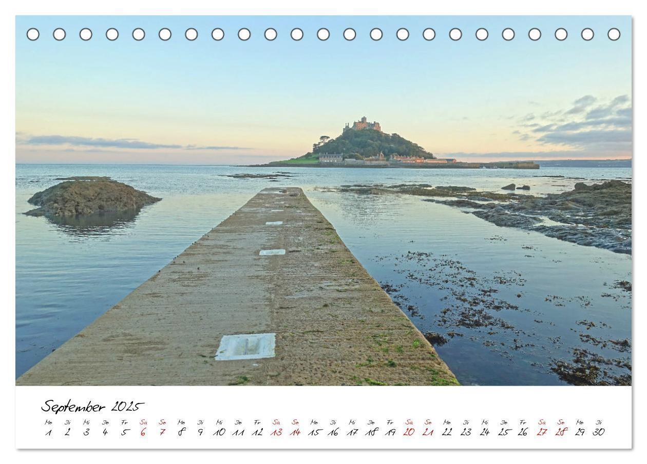 Bild: 9783435315925 | Cornwall. Der malerische Südwesten Englands (Tischkalender 2025 DIN...