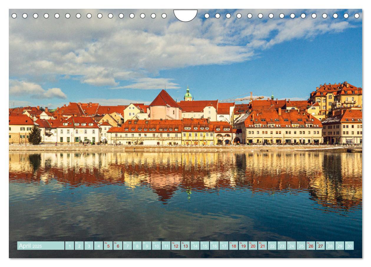 Bild: 9783457128725 | Maribor - Entspannde Stadt am Ufer der Drau (Wandkalender 2025 DIN...