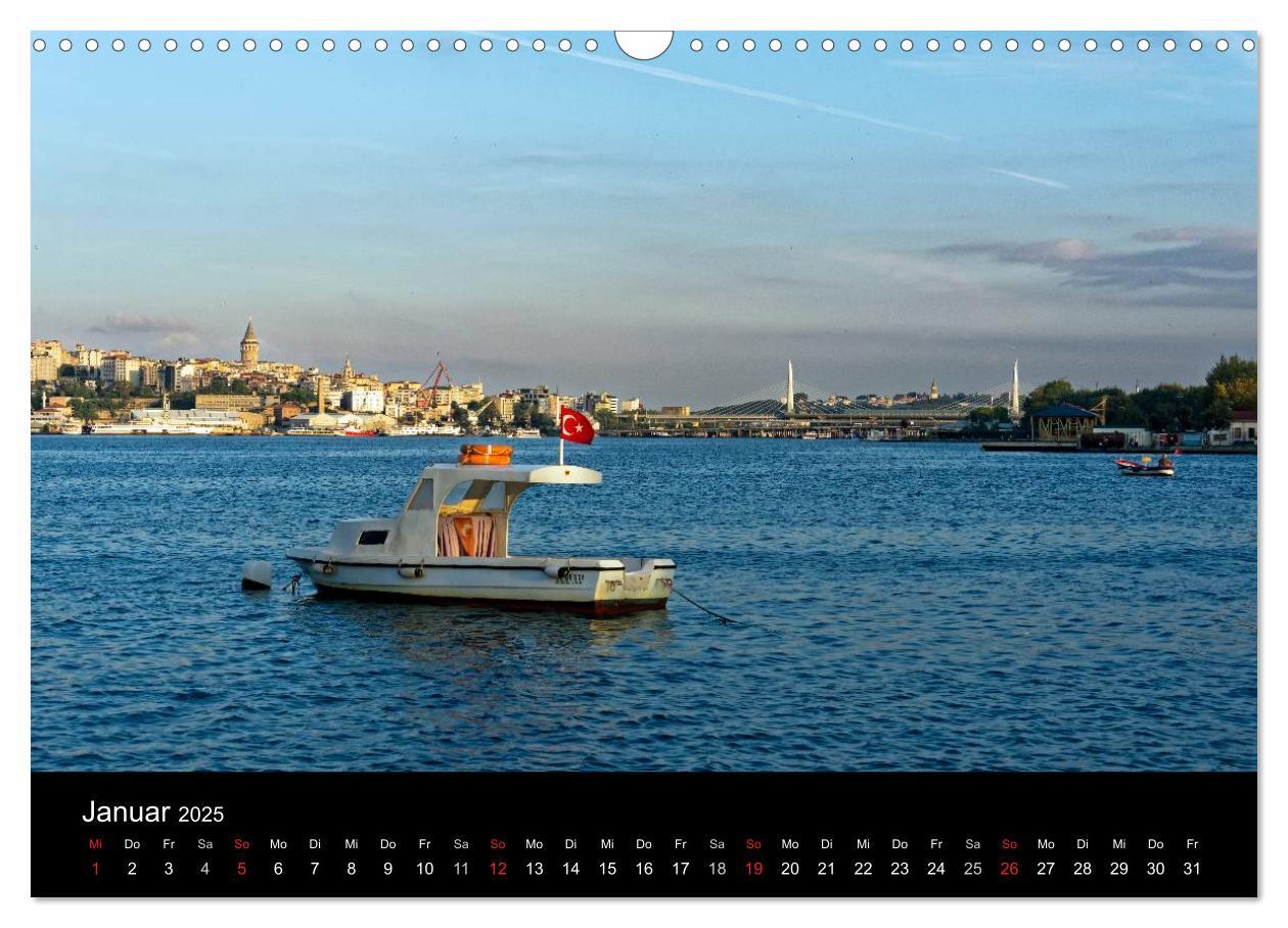 Bild: 9783435543960 | Istanbul Einmalig (Wandkalender 2025 DIN A3 quer), CALVENDO...