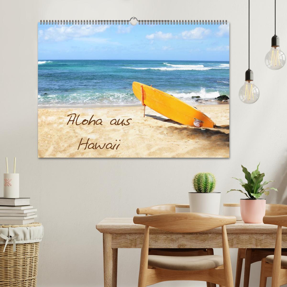 Bild: 9783435799275 | Aloha aus Hawaii (Wandkalender 2025 DIN A2 quer), CALVENDO...