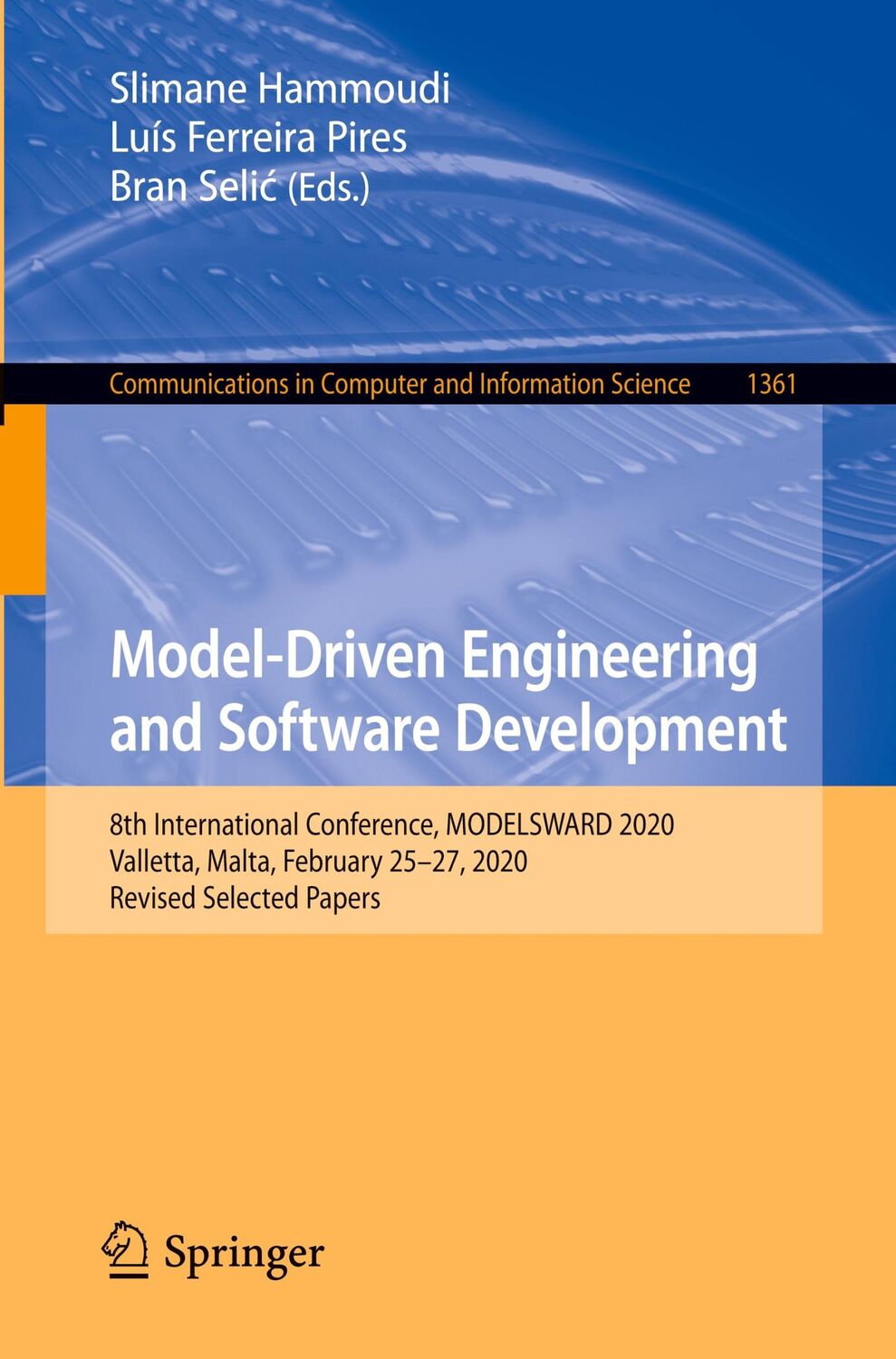 Cover: 9783030674441 | Model-Driven Engineering and Software Development | Hammoudi (u. a.)