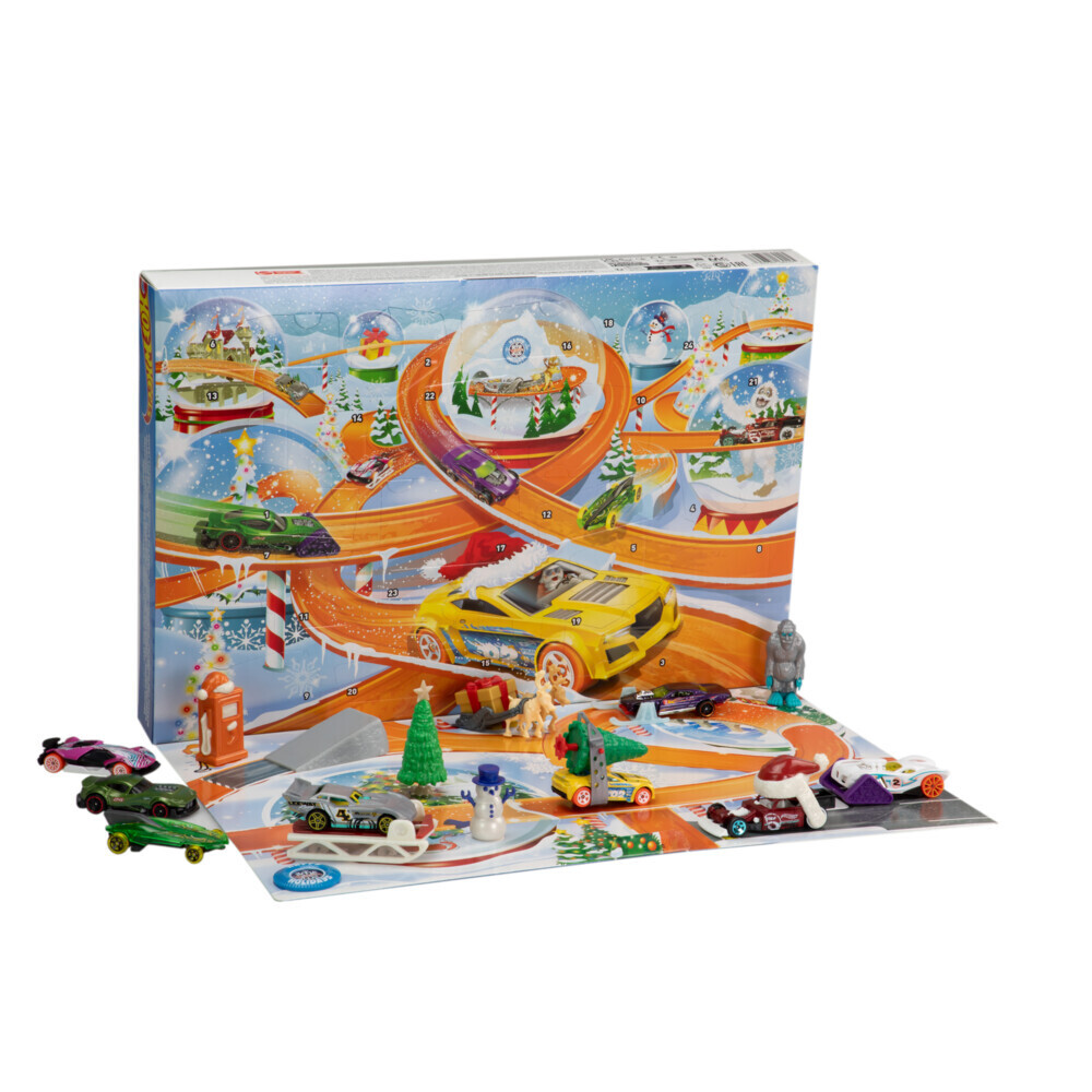 Bild: 194735189205 | Hot Wheels Adventskalender | Kalender | Karton | Deutsch | Mattel