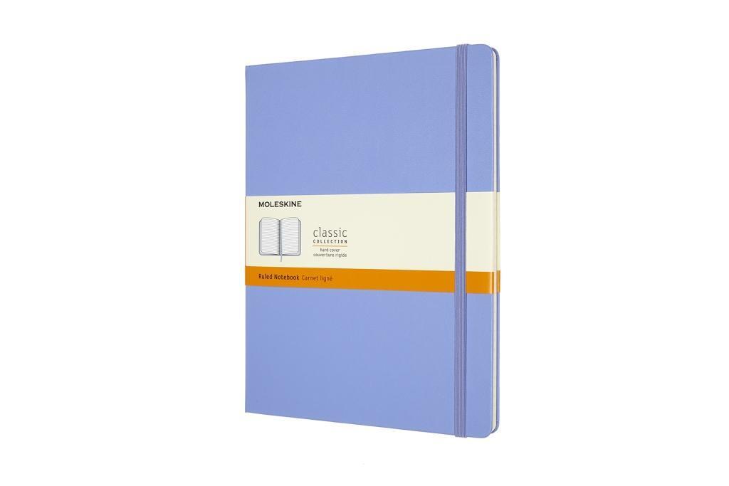 Cover: 8056420850833 | Moleskine Notizbuch XL, Liniert, Fester Einband, Hortensien Blau