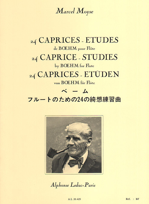 Cover: 9790046204296 | 24 Caprices - Etudes op.26 pour flute | Marcel Moyse | Buch