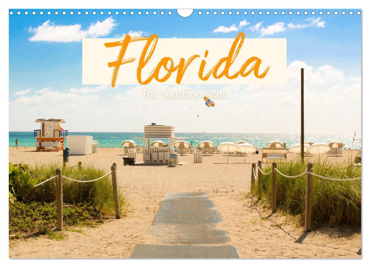 Cover: 9783435009190 | Florida - The Sunshine State (Wandkalender 2025 DIN A3 quer),...