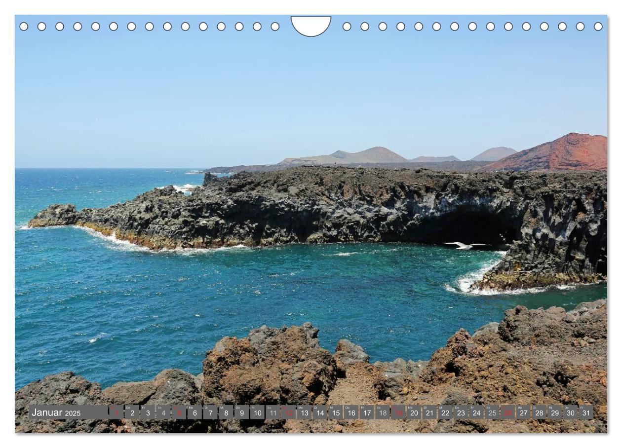 Bild: 9783435813247 | Urlaub auf Lanzarote (Wandkalender 2025 DIN A4 quer), CALVENDO...