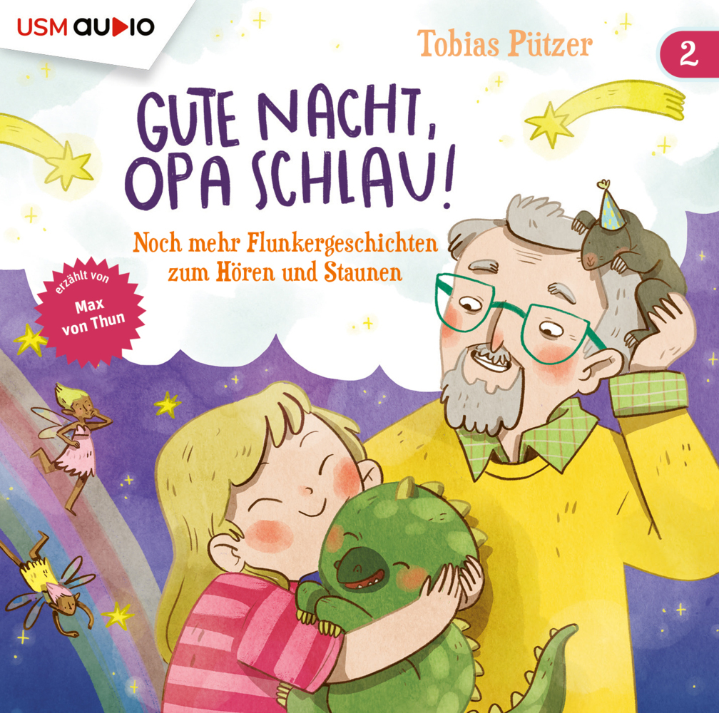 Cover: 9783803234155 | Gute Nacht, Opa Schlau! (Teil 2), 1 Audio-CD | Tobias Pützer | CD