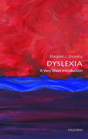 Cover: 9780198818304 | Dyslexia | A Very Short Introduction | Margaret J Snowling | Buch