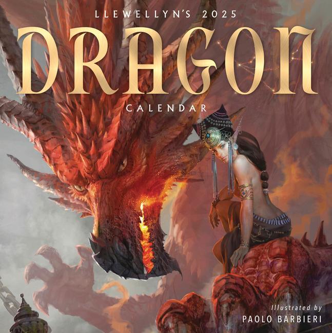 Cover: 9780738771915 | Llewellyn's 2025 Dragon Calendar | Llewellyn (u. a.) | Kalender | 2025