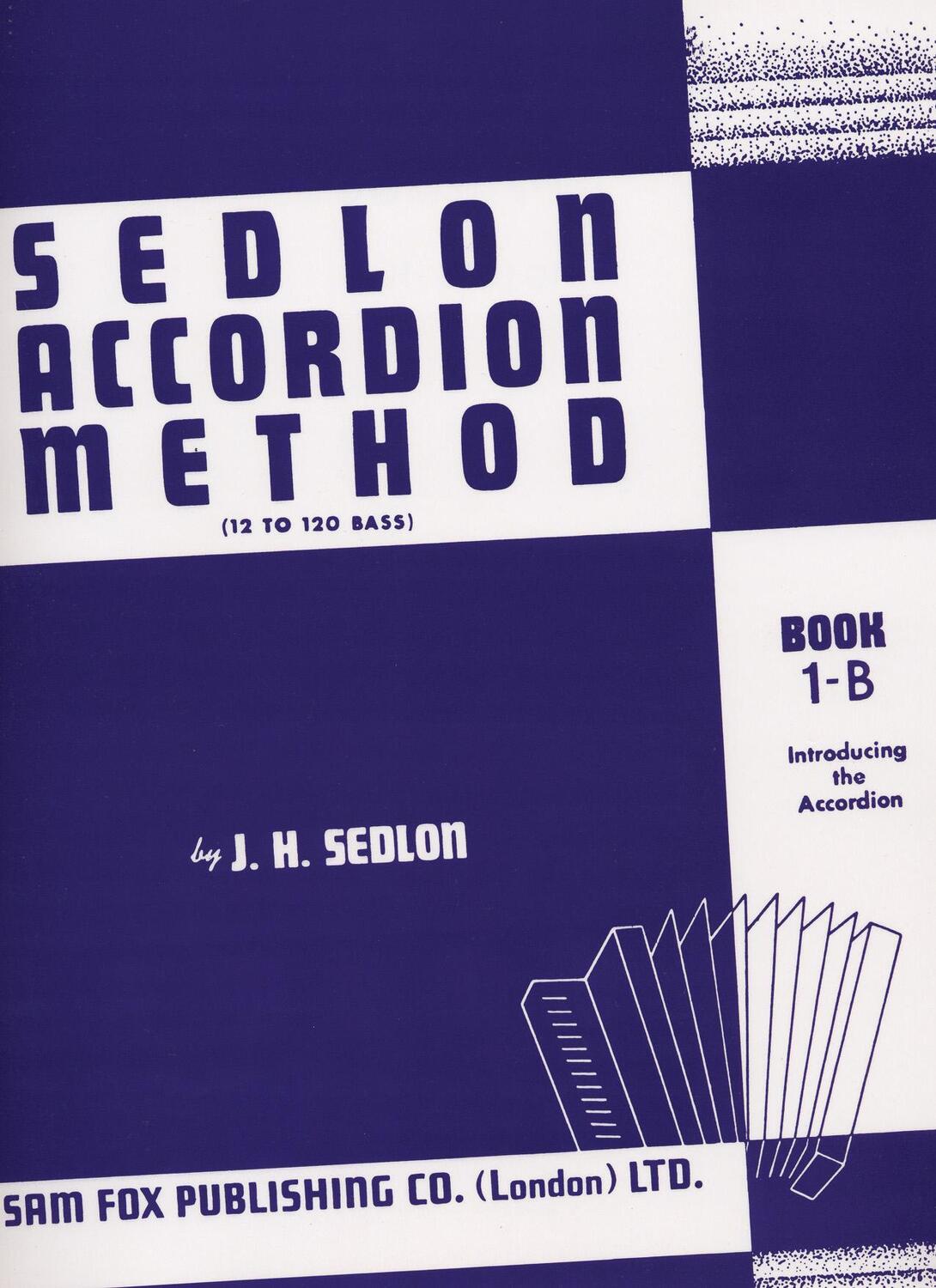 Cover: 9780571529674 | Sedlon Accordion Method Book 1B | J H Sedlon | Taschenbuch | Buch