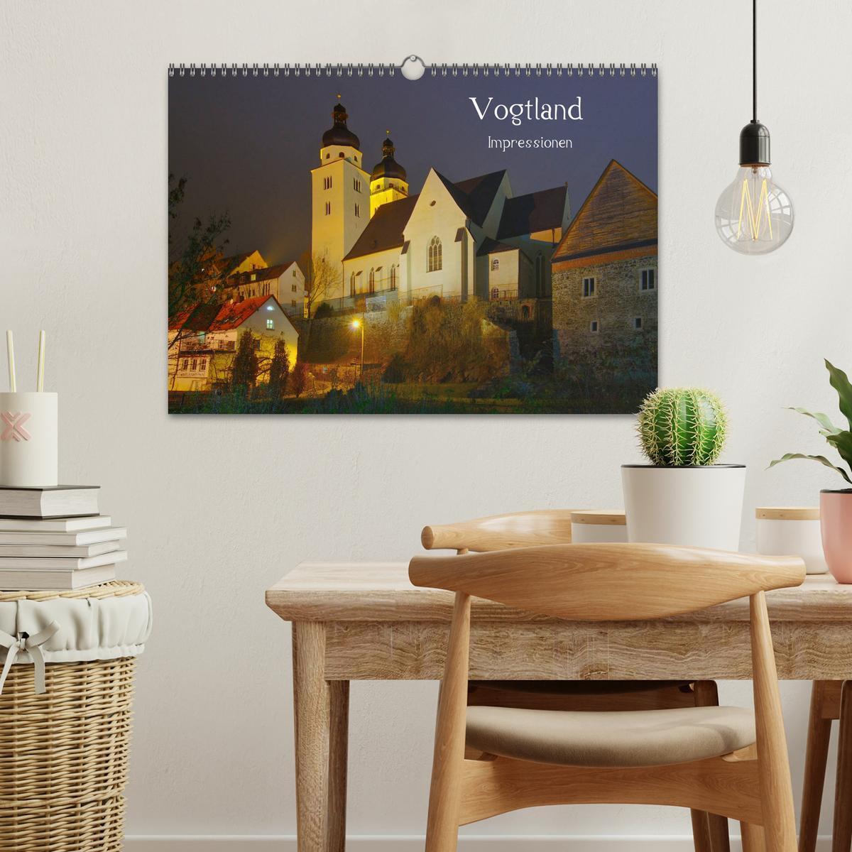 Bild: 9783435628841 | Vogtland - Impressionen (Wandkalender 2025 DIN A3 quer), CALVENDO...