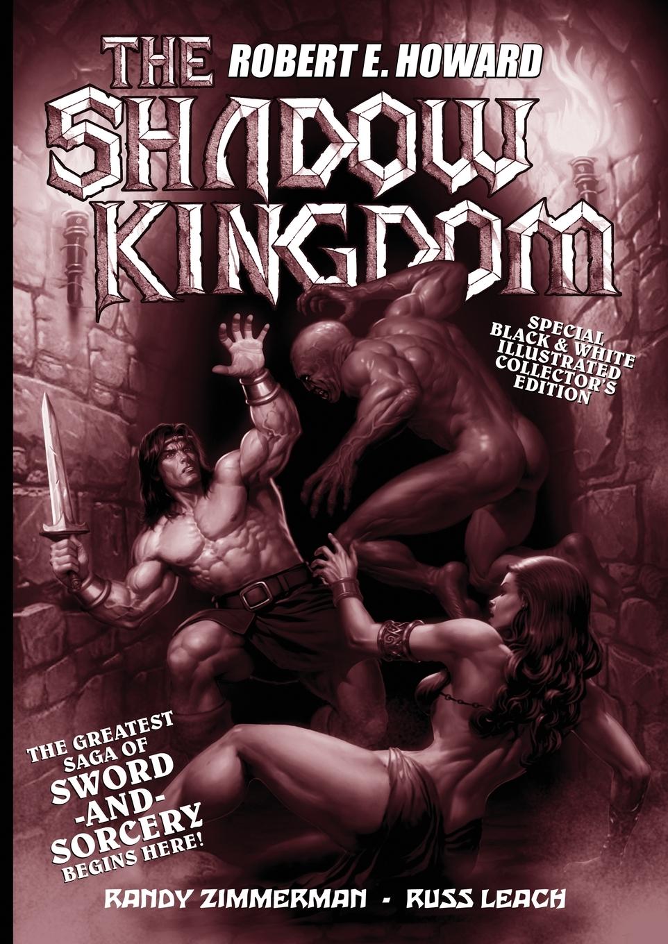 Cover: 9781963835489 | Russ Leach's The Shadow Kingdom | Black and White Edition | Howard