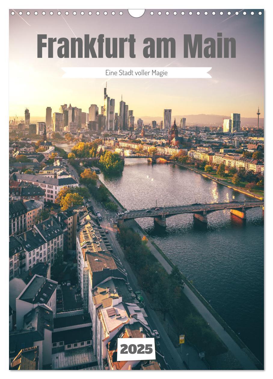 Cover: 9783435861620 | Frankfurt am Main, eine Stadt voller Magie (Wandkalender 2025 DIN...