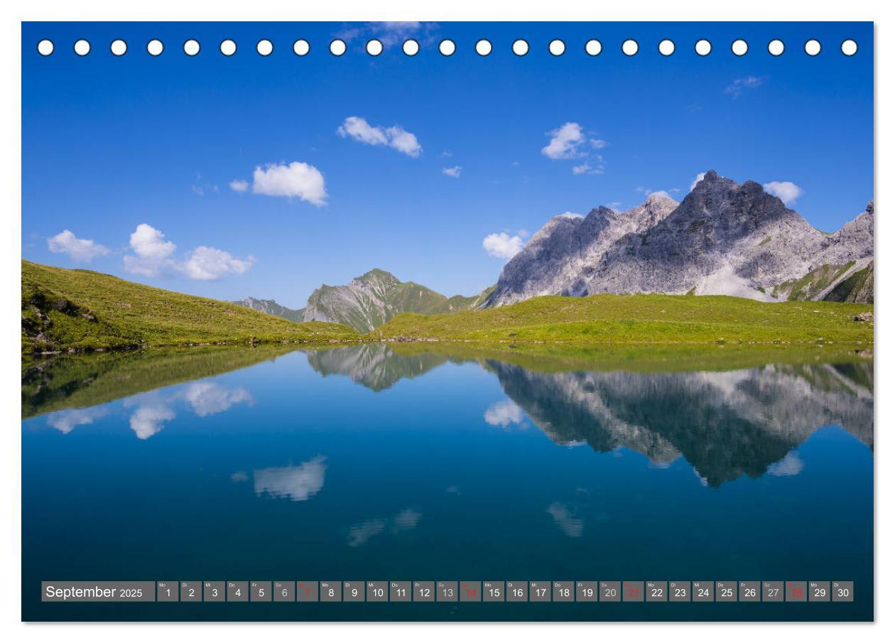 Bild: 9783435493258 | Wanderziele rund um Oberstdorf (Tischkalender 2025 DIN A5 quer),...