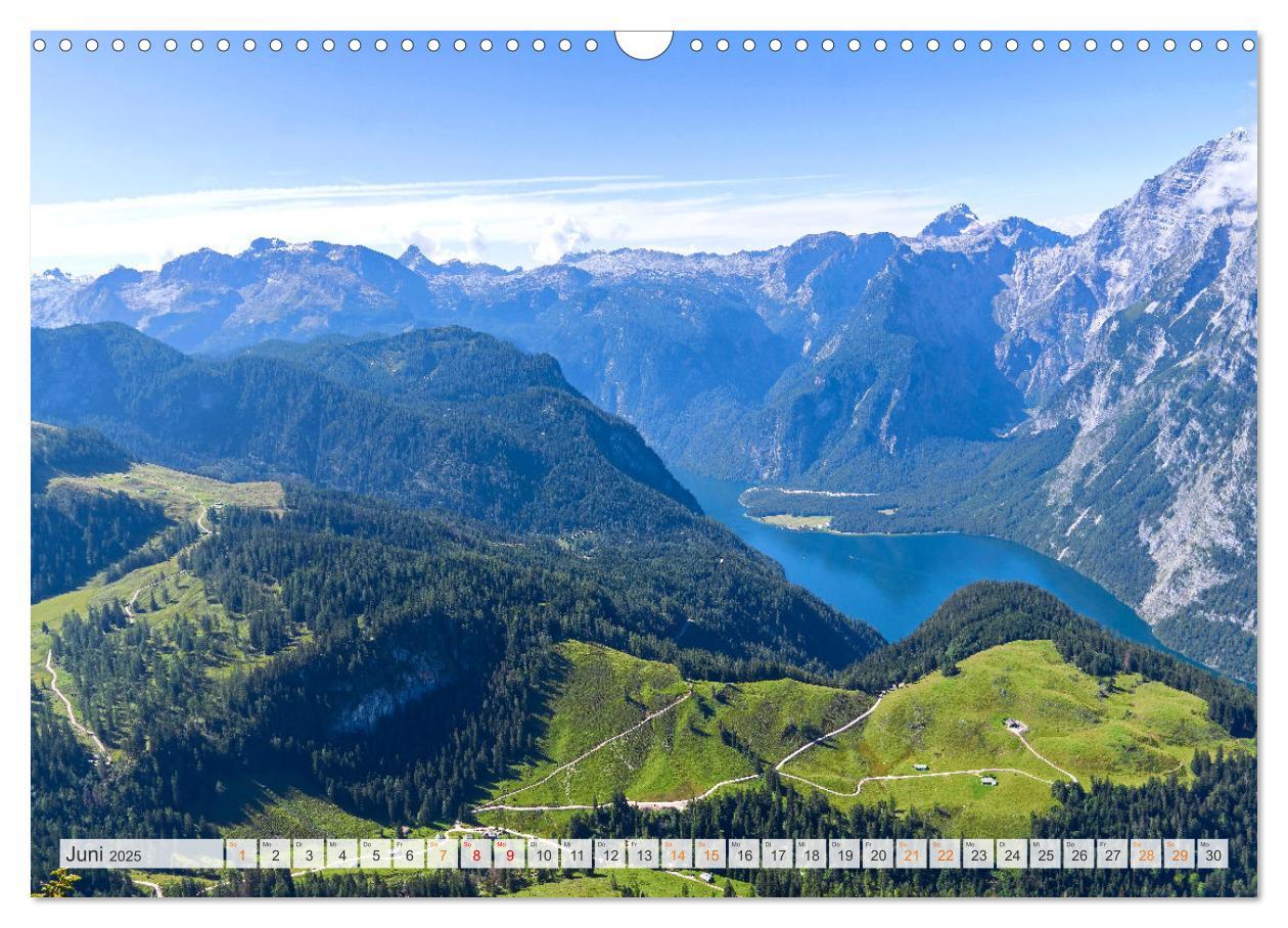 Bild: 9783383975035 | Berchtesgadener Land - Welt der Berge und Seen (Wandkalender 2025...