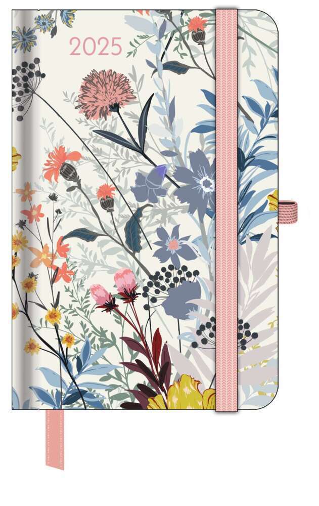 Cover: 4002725981769 | GreenLine Diary Floral 2025 - Buchkalender - Taschenkalender - 10x15