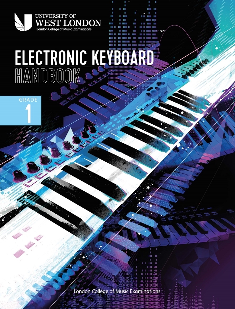 Cover: 9790570122592 | London College of Music Electronic Keyboard Handbook 2021 Grade 1