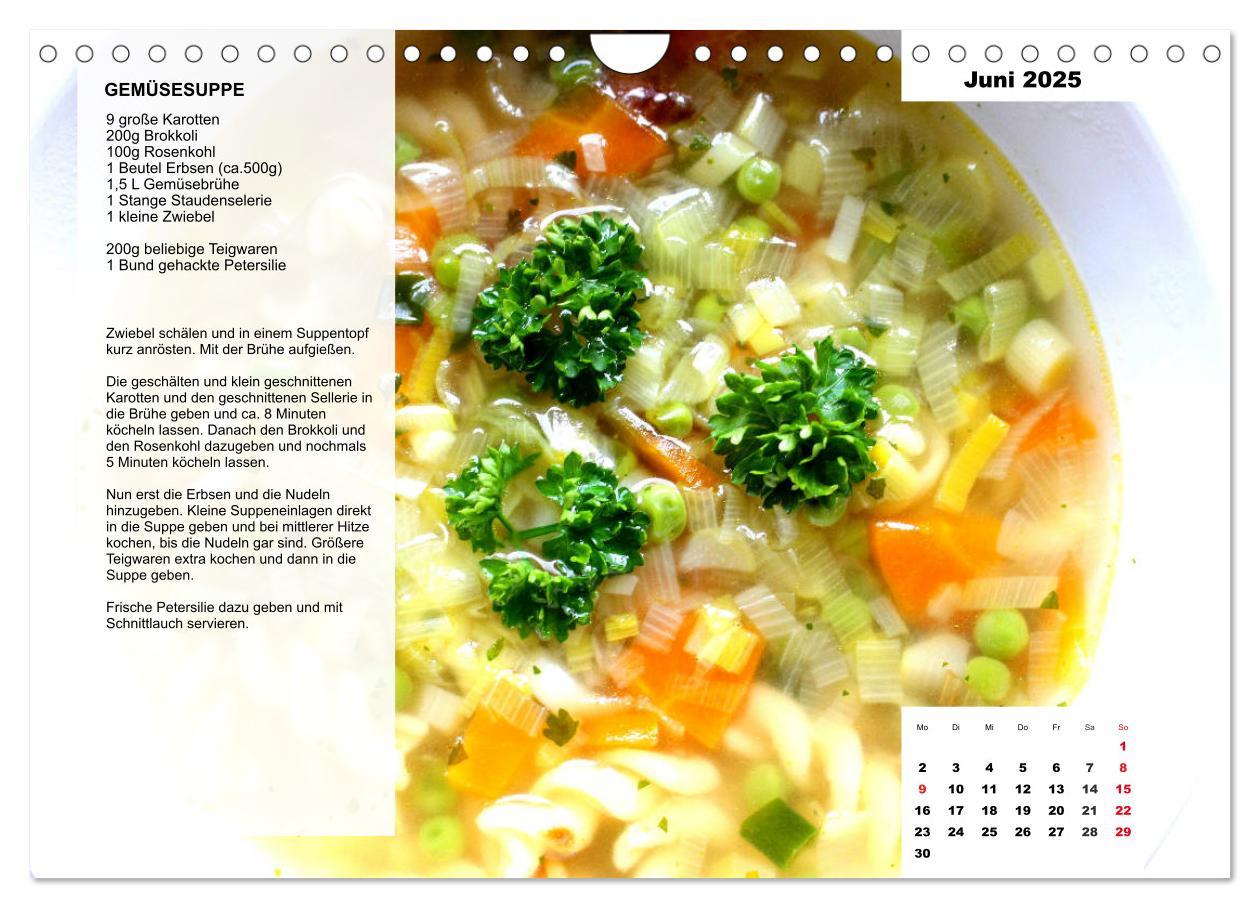 Bild: 9783435189175 | Aus der Suppenküche. Küchenkalender mit tollen Rezepten...