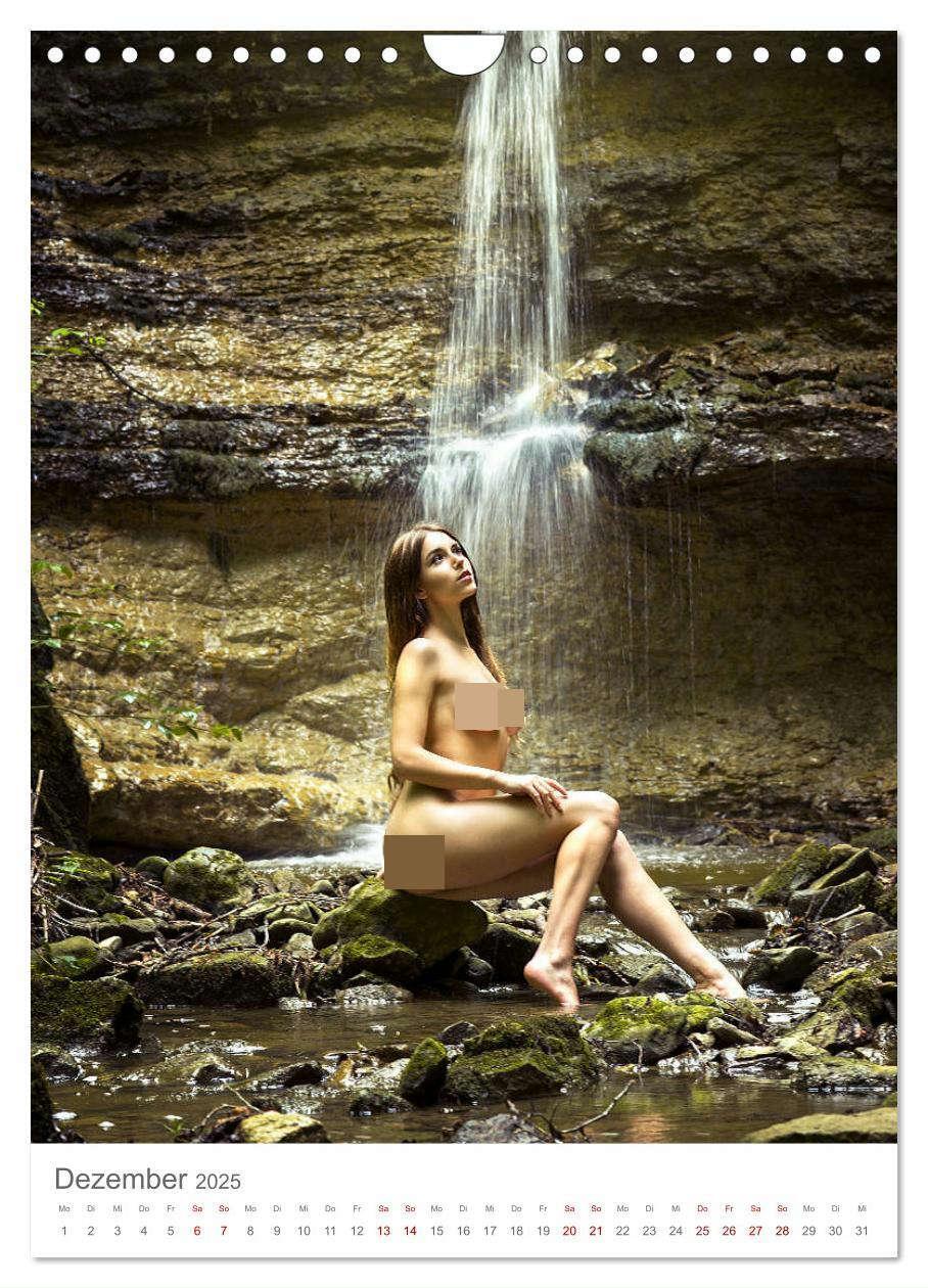 Bild: 9783435983049 | Nude in Nature - Akt und Natur (Wandkalender 2025 DIN A4 hoch),...