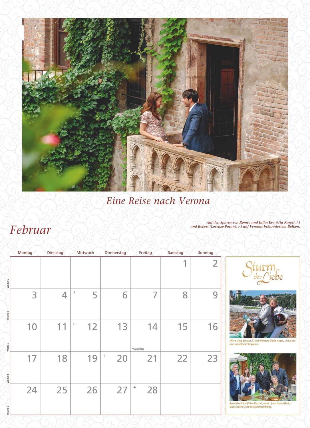 Bild: 4250809654003 | Sturm der Liebe 2025 - Broschürenkalender - Wandkalender - mit...