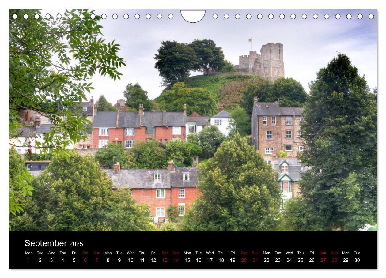 Bild: 9781325950133 | Castles of Kent and Sussex (Wall Calendar 2025 DIN A4 landscape),...