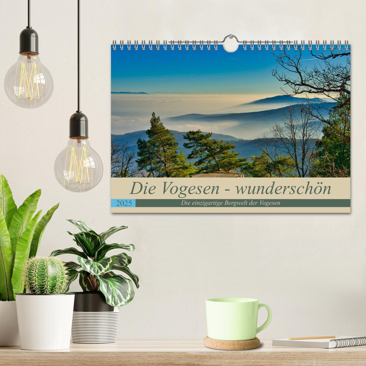 Bild: 9783383818479 | Vogesen - wunderschön (Wandkalender 2025 DIN A4 quer), CALVENDO...