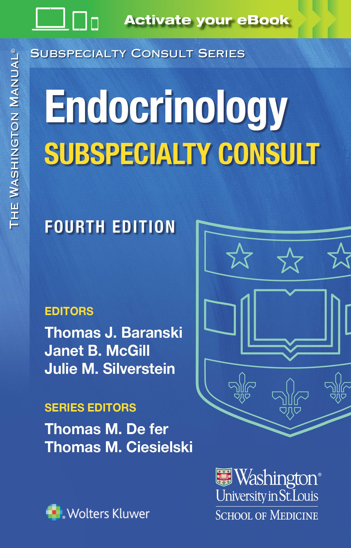 Cover: 9781975113339 | Washington Manual Endocrinology Subspecialty Consult | McGill | Buch