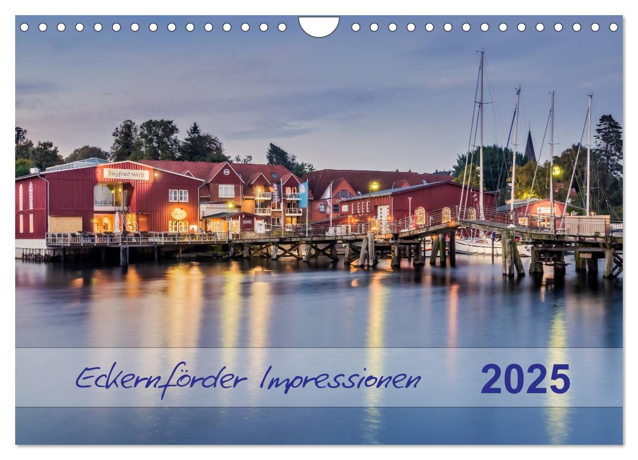 Cover: 9783435327249 | Eckernförder Impressionen (Wandkalender 2025 DIN A4 quer), CALVENDO...