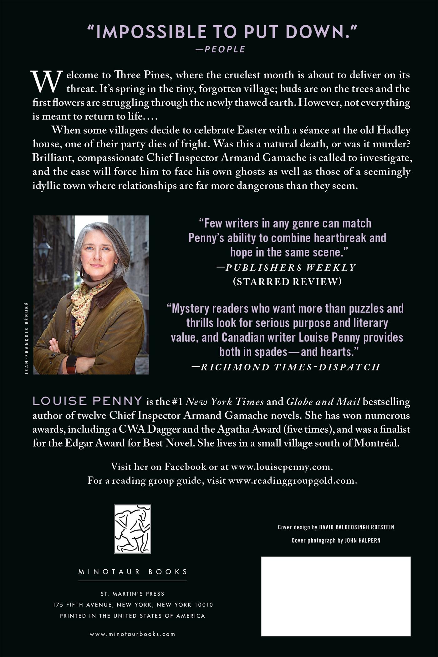 Rückseite: 9780312573508 | The Cruelest Month | Louise Penny | Taschenbuch | Englisch | 2011