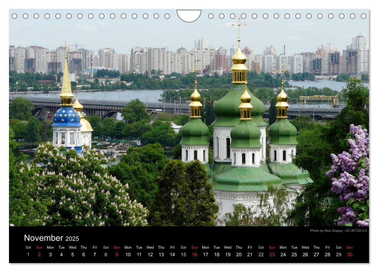 Bild: 9781325961511 | Monuments of Ukraine 2025 (Wall Calendar 2025 DIN A4 landscape),...