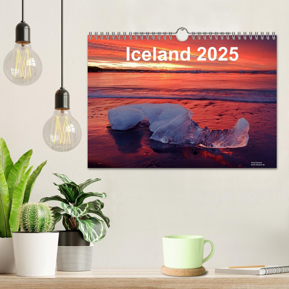 Bild: 9781325965144 | Iceland 2025 (Wall Calendar 2025 DIN A4 landscape), CALVENDO 12...