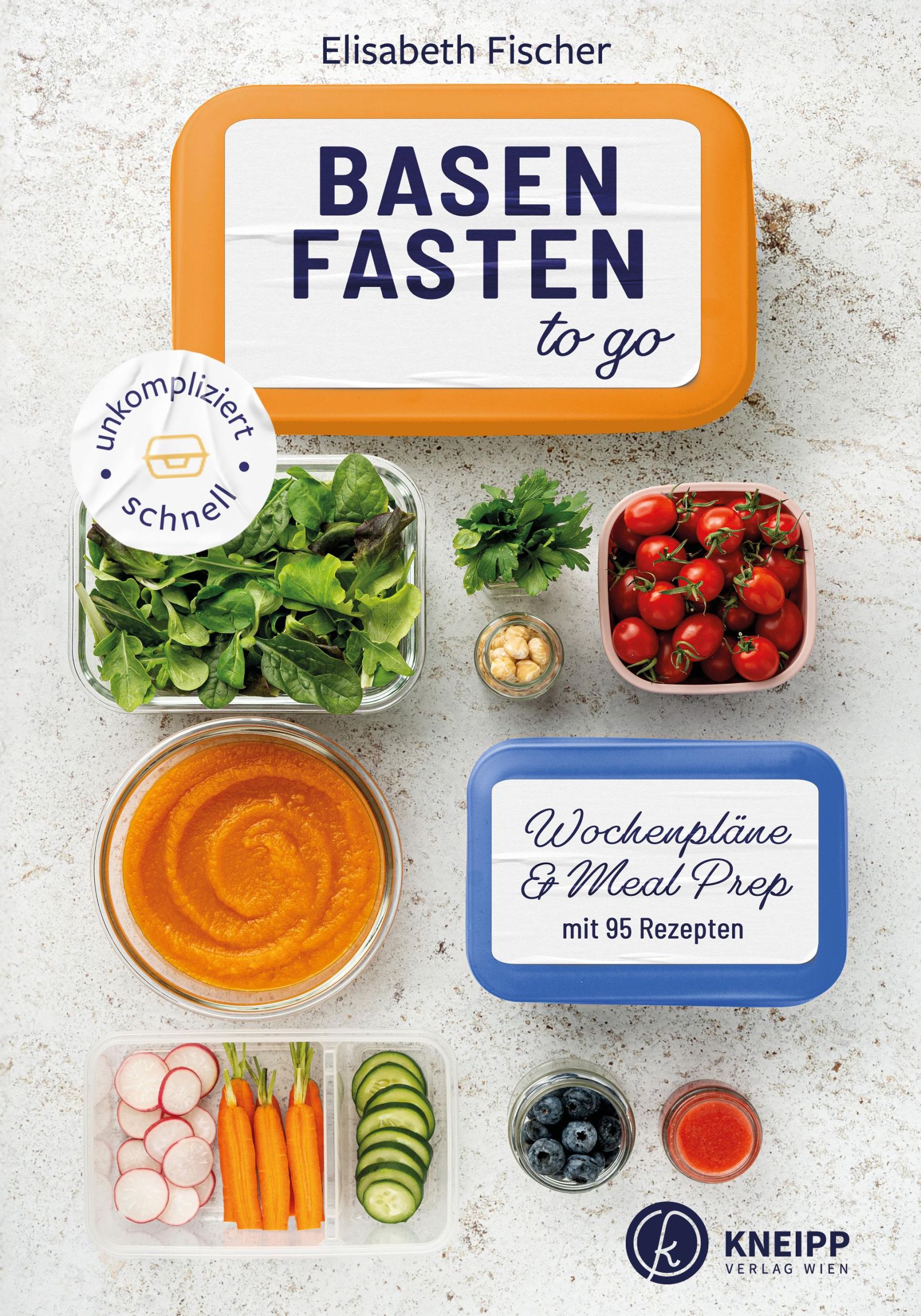 Cover: 9783708808598 | Basenfasten to go | Wochenpläne &amp; Meal Prep mit 95 Rezepten | Fischer