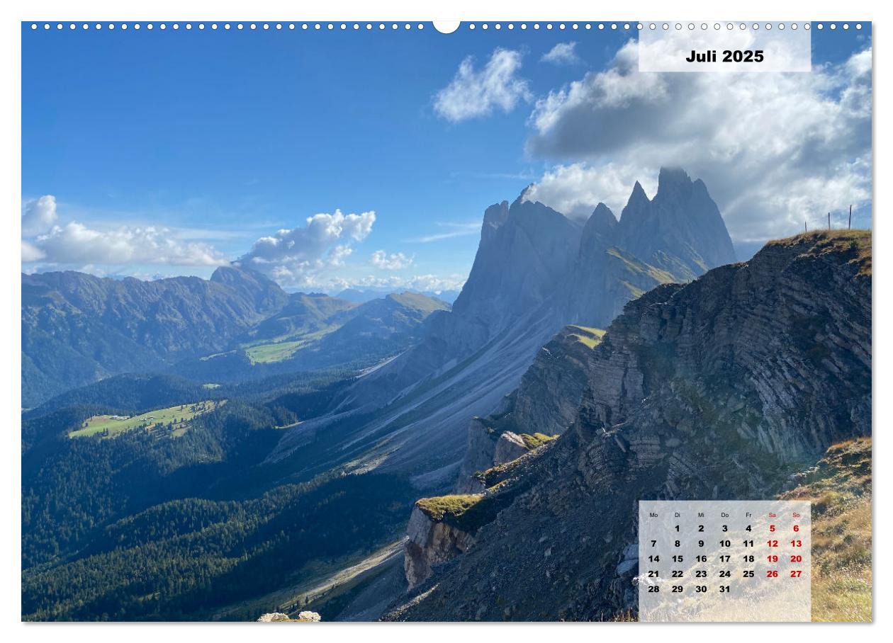 Bild: 9783383876813 | Alpenauszeit - Schöne Orte der Alpen (Wandkalender 2025 DIN A2...