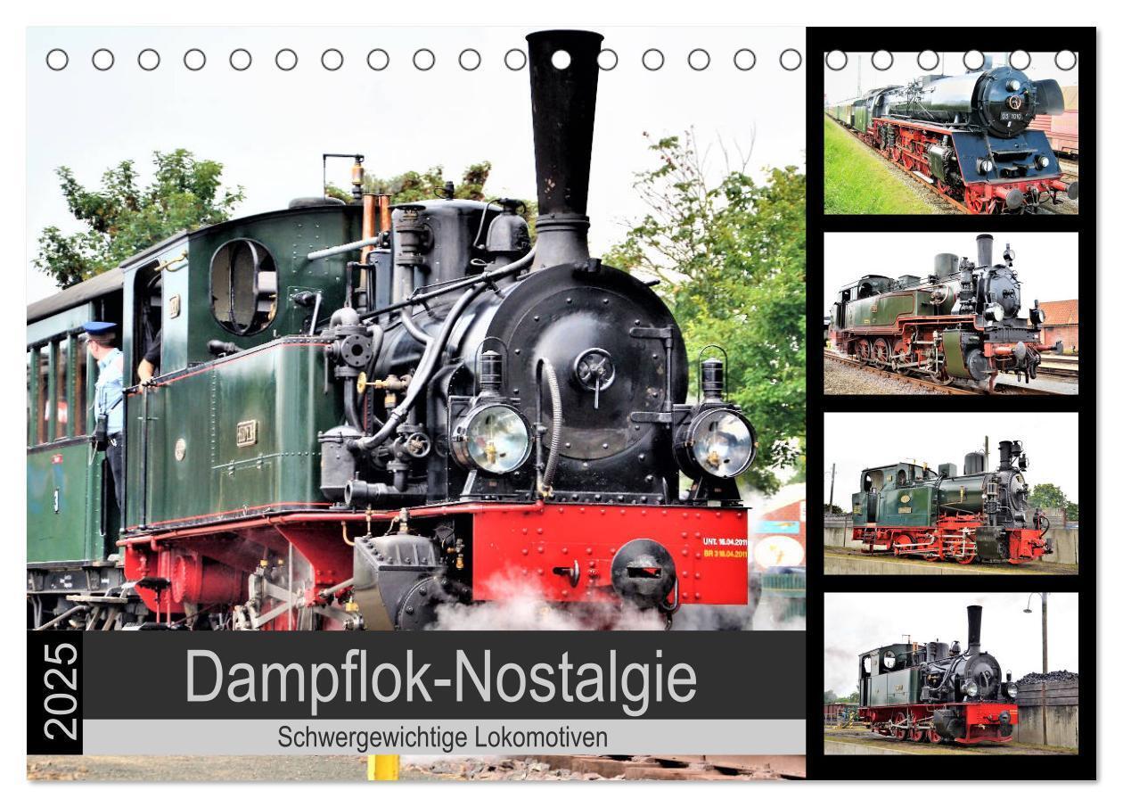 Cover: 9783435438914 | Dampflok-Nostalgie - 2025 schwergewichtige Lokomotiven...