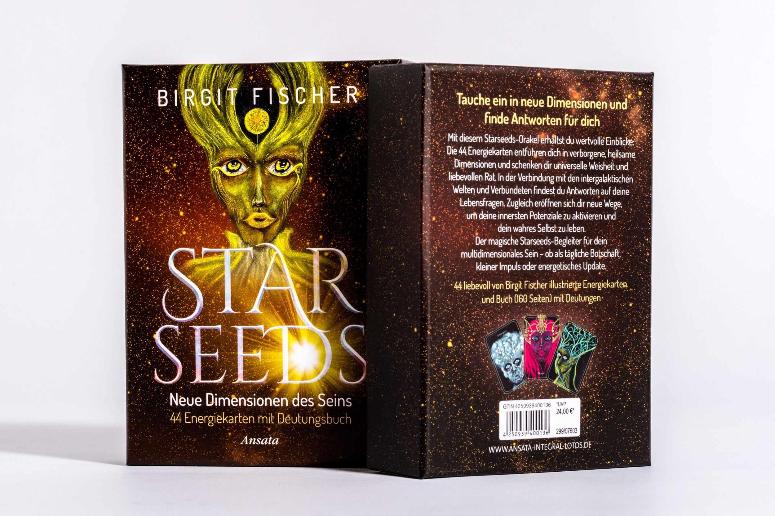 Bild: 4250939400136 | Starseeds-Karten. Neue Dimensionen des Seins | Birgit Fischer | Box