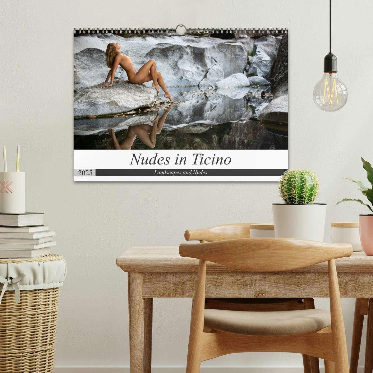 Bild: 9781325940080 | Nudes in Ticino (Wall Calendar 2025 DIN A3 landscape), CALVENDO 12...