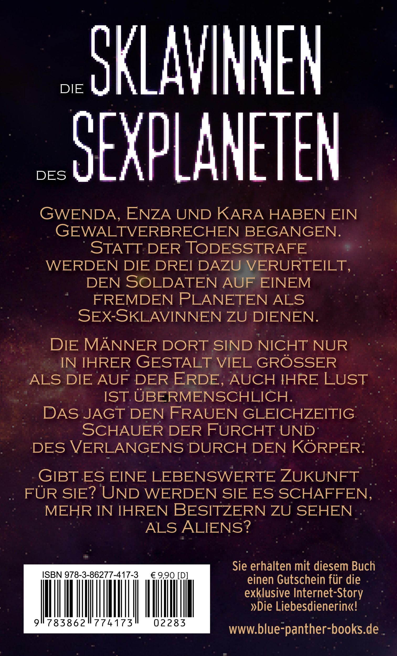 Rückseite: 9783862774173 | Die Sklavinnen des Sexplaneten Erotischer Roman | Vera Seda | Buch