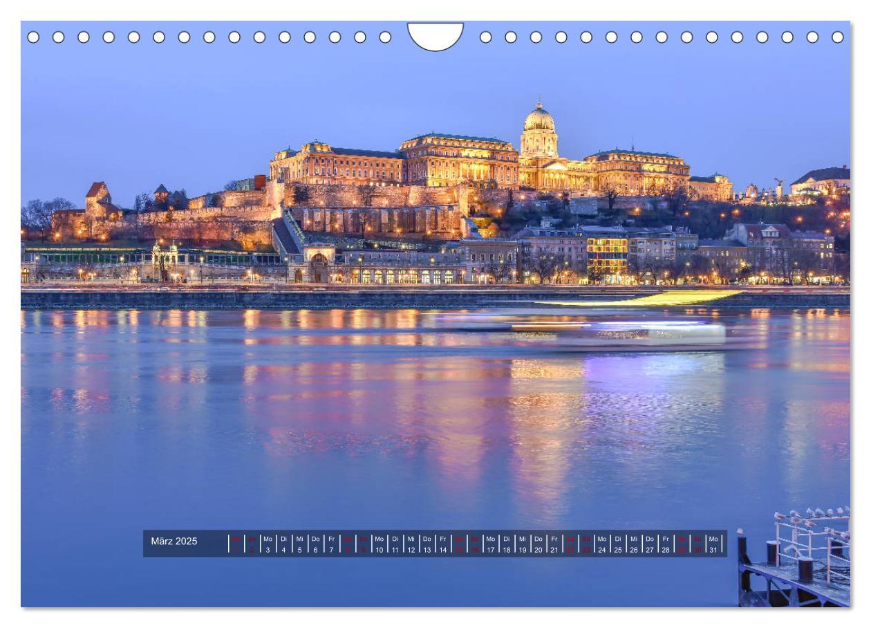 Bild: 9783435144983 | Budapest - Die Stadt an der Donau (Wandkalender 2025 DIN A4 quer),...