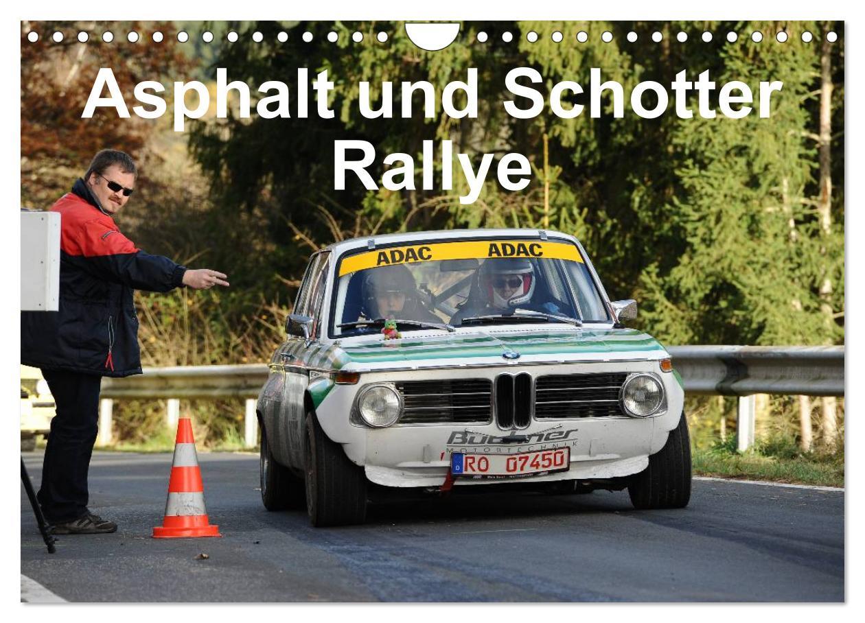 Cover: 9783435631773 | Asphalt und Schotter Rallye (Wandkalender 2025 DIN A4 quer),...