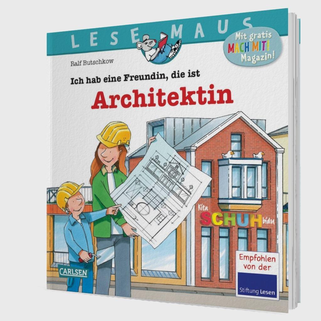 Bild: 9783551080073 | LESEMAUS 7: Ich hab eine Freundin, die ist Architektin | Butschkow