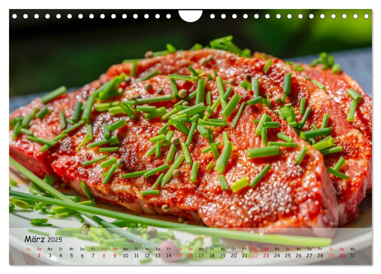 Bild: 9783435322725 | BBQ - Smoker Für Fleisch und Gemüse (Wandkalender 2025 DIN A4...