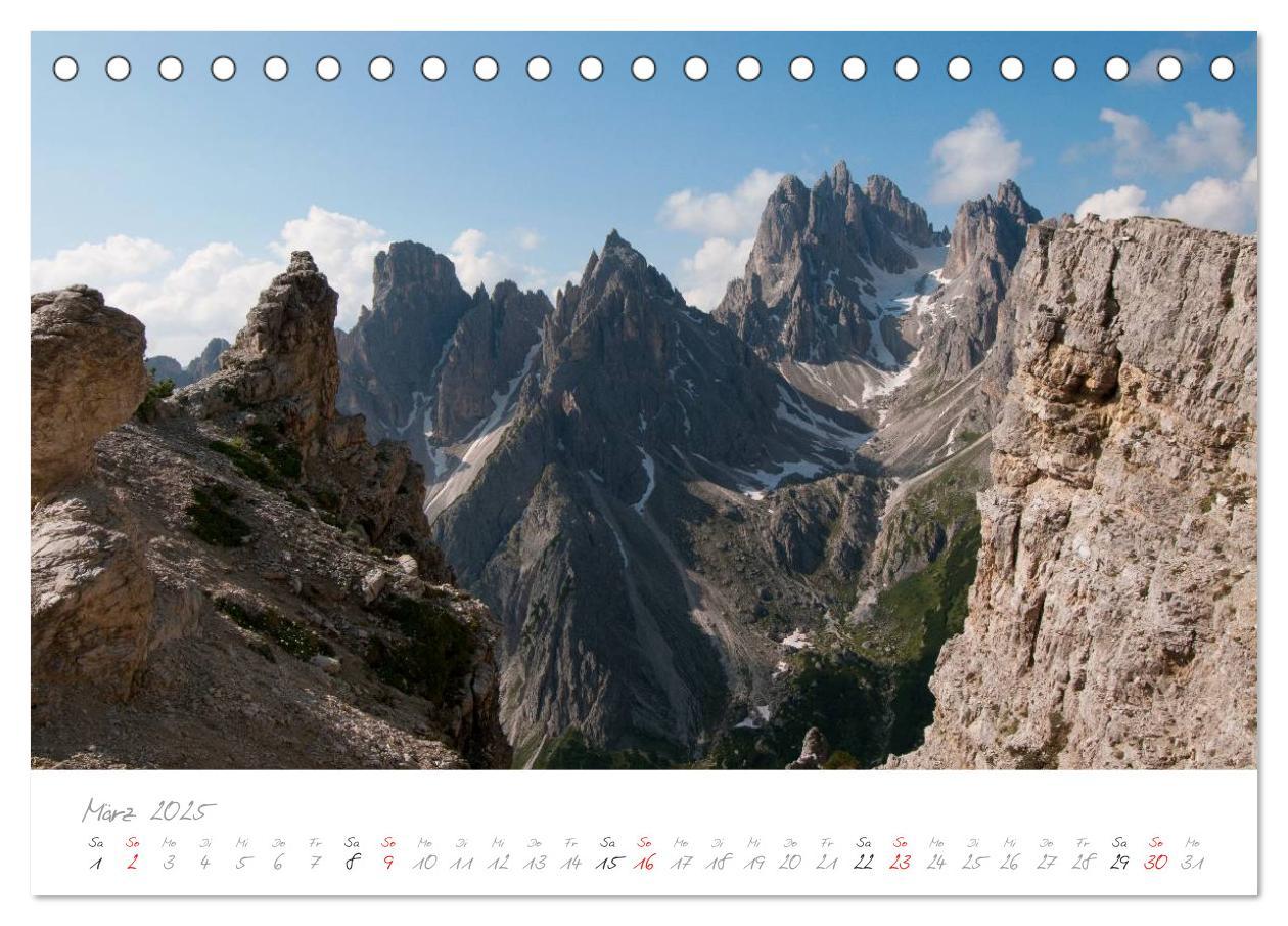 Bild: 9783435513819 | Süchtig nach den Dolomiten (Tischkalender 2025 DIN A5 quer),...