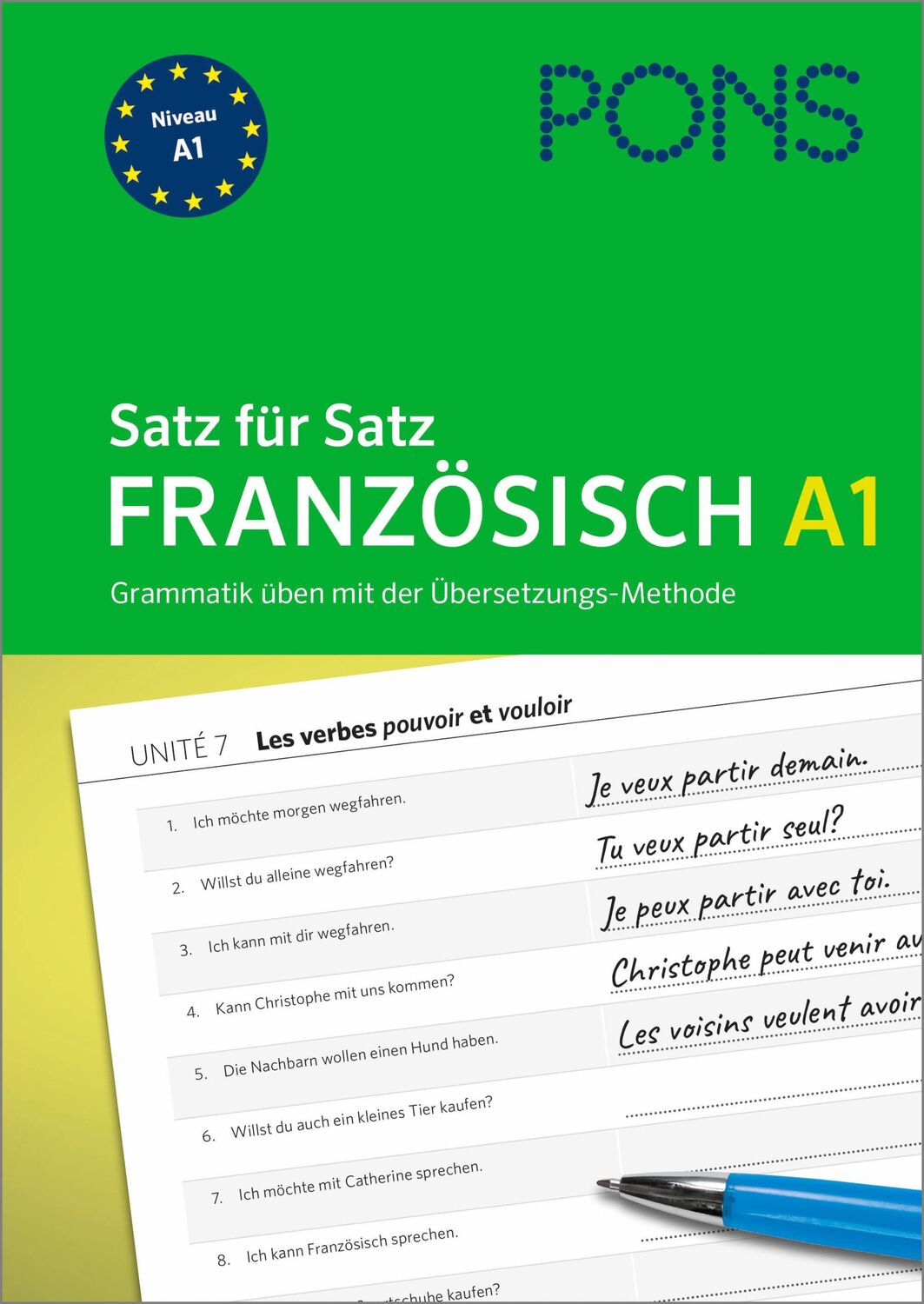 Cover: 9783125660502 | PONS Satz für Satz Französisch A1 | Taschenbuch | 152 S. | Deutsch