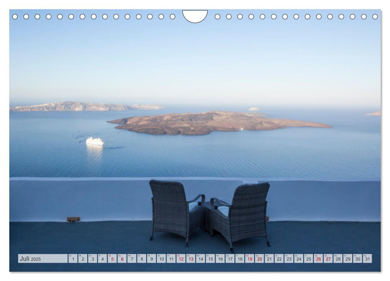 Bild: 9783383951268 | Wunderbares Santorini - Matteo Colombo (Wandkalender 2025 DIN A4...