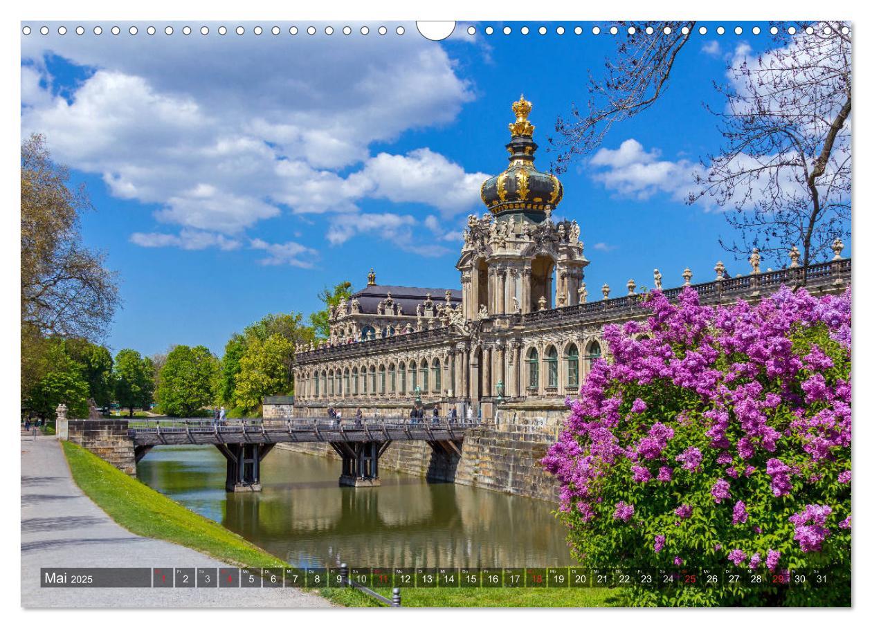 Bild: 9783435712809 | Dresden, ein Jahr an der Elbe (Wandkalender 2025 DIN A3 quer),...