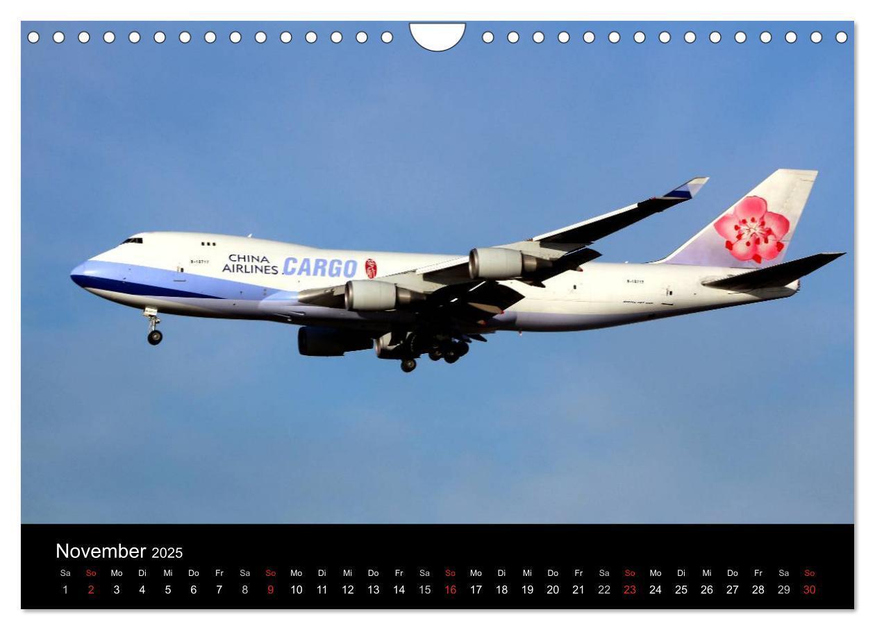 Bild: 9783435630301 | Internationale Frachtflugzeuge (Wandkalender 2025 DIN A4 quer),...