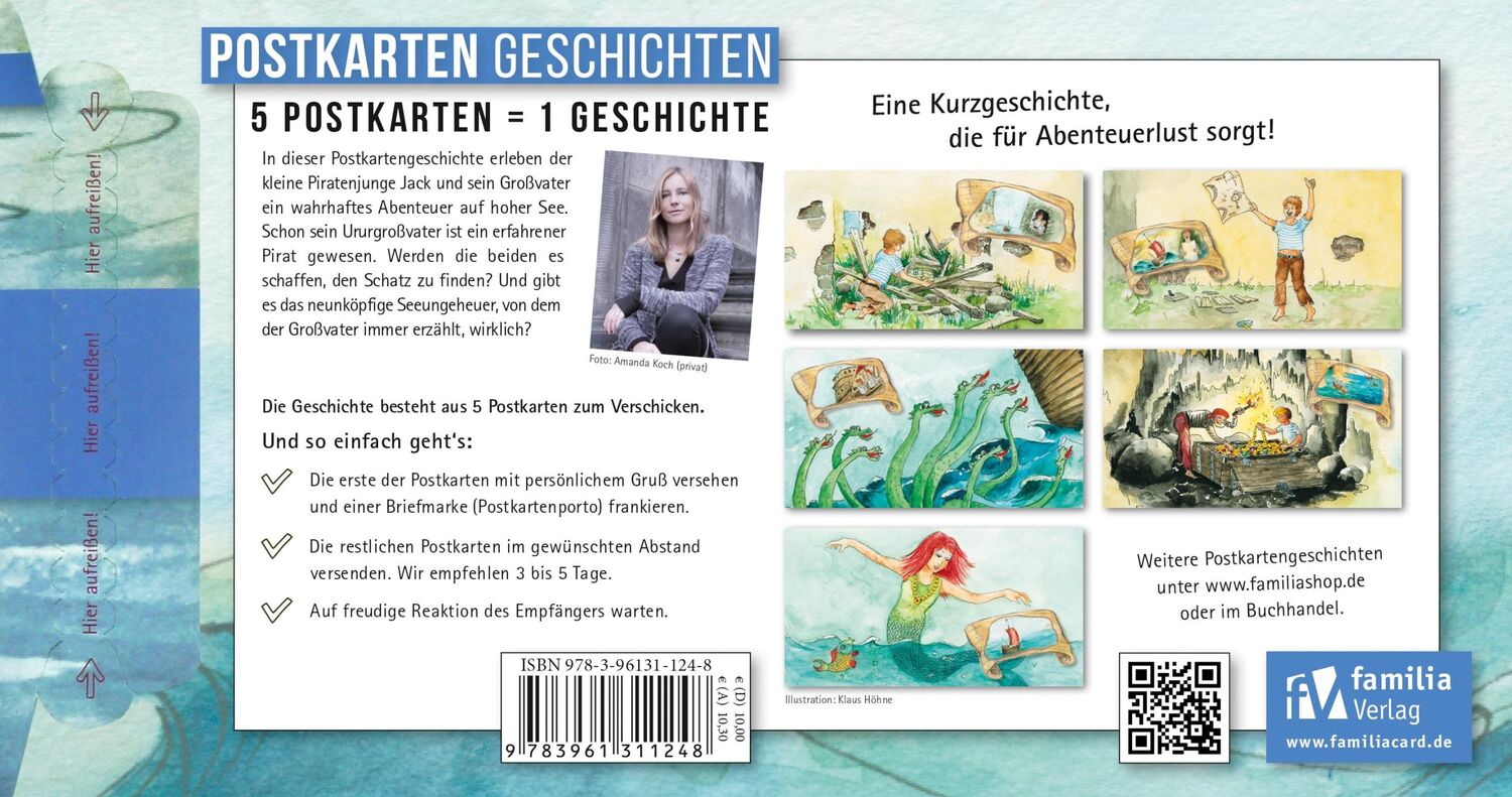 Rückseite: 9783961311248 | Auf der Suche nach dem verborgenen Piratenschatz | Amanda Koch | Buch